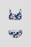 TIE AND DYE BIKINI TOP