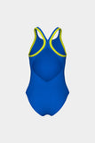 SHAKING SWIMSUIT V BACK ONE PI