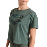 CROP TEE PRINTED