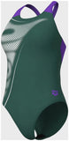 BRIGHT GLARE SWIMSUIT V BACK
