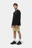 M L/S SIMPLE DOME TEE TNF L