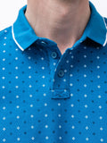 alloverprinted polo L