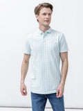 alloverprinted polo L
