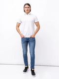 basic polo with contrast M