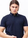 basic polo with contrast M
