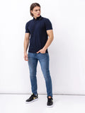 basic polo with contrast M
