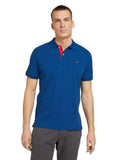 basic polo with contrast L