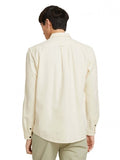 relaxed garment dye shirt L