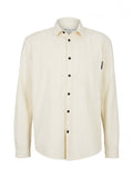 relaxed garment dye shirt L