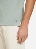 structured polo with pocket L