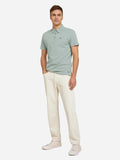 structured polo with pocket L