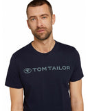 printed crewneck logo t-shirt L