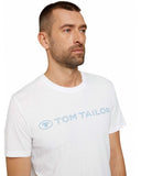 printed crewneck logo t-shirt L