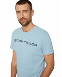printed crewneck logo t-shirt L