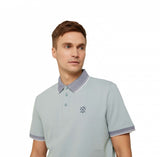 basic polo with chest embr L