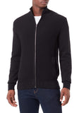 basic structured knit jacket L
