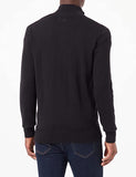 basic structured knit jacket L