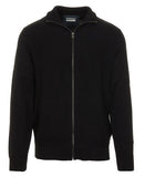 basic structured knit jacket L