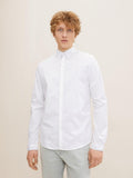 fitted poplin stretch shirt L