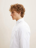 fitted poplin stretch shirt L