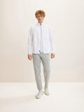 fitted poplin stretch shirt L