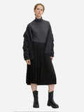 Knit basic turtleneck L