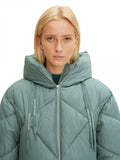 modern short puffer jacket L