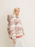 modern short puffer jacket L
