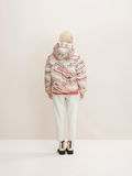 modern short puffer jacket L