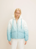 modern short puffer jacket M