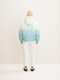 modern short puffer jacket M