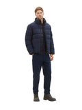 Puffer jacket with a hidden hood L