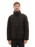 Puffer jacket with a hidden hood L