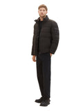 Puffer jacket with a hidden hood L