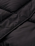 Puffer coat with a hood M