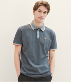 POLO WITH DETAILED COLLAR L