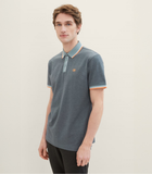 POLO WITH DETAILED COLLAR L