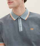 POLO WITH DETAILED COLLAR L