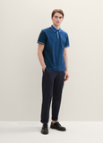 POLO WITH DETAILED COLLAR L
