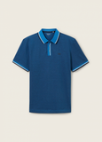POLO WITH DETAILED COLLAR L