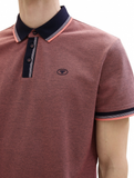 POLO WITH DETAILED COLLAR L