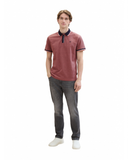 POLO WITH DETAILED COLLAR L