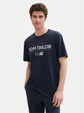 T-Shirt mit Logo Print L