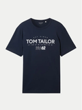 T-Shirt mit Logo Print L