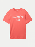 T-Shirt mit Logo Print L