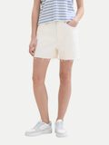 High waisted mom jeans shorts L