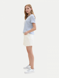 High waisted mom jeans shorts L