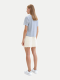High waisted mom jeans shorts L