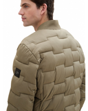 QUILTED BOMBER JACKET L