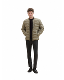 QUILTED BOMBER JACKET L